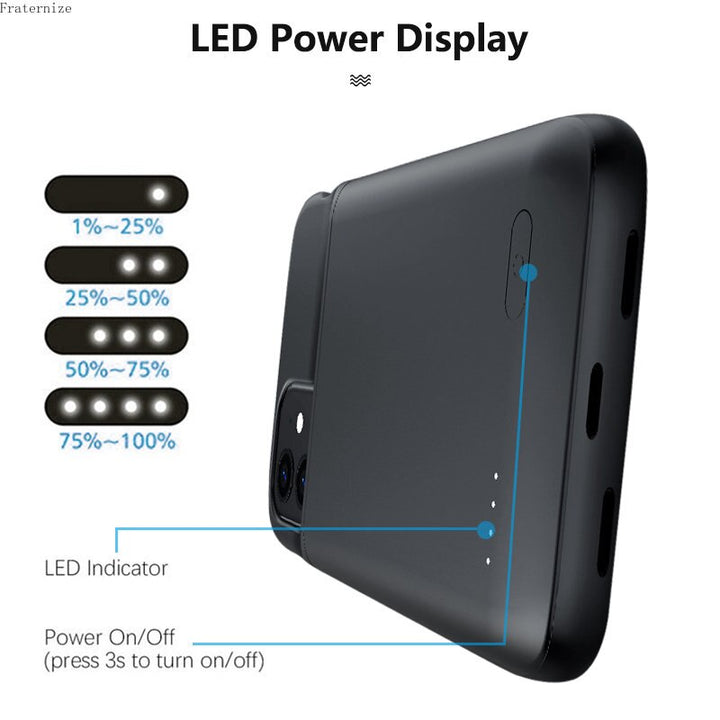 BowLift | Power Bank Charging Armor Phone Case