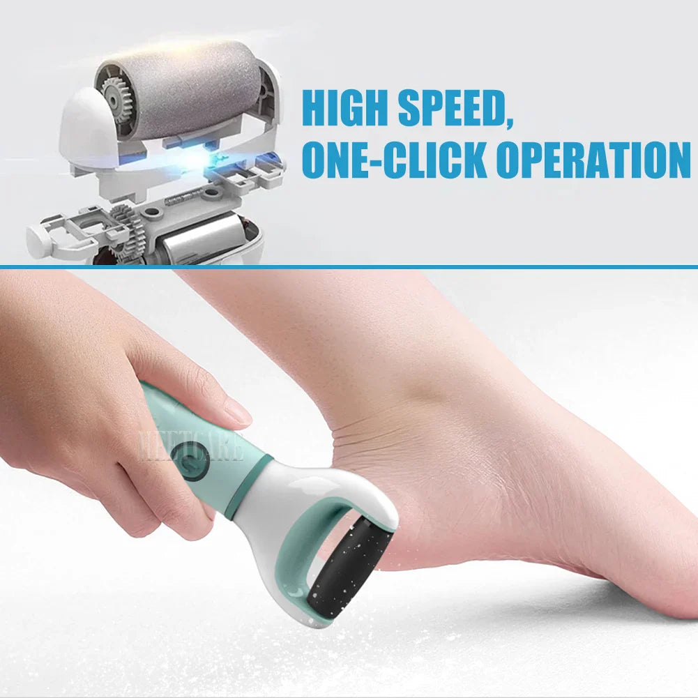 BowLift | Pedivance Electric Callus Remover with USB Charging | For gentle foot care & pedicure | Removes dry, cracked & calloused skin – 1200 mAh