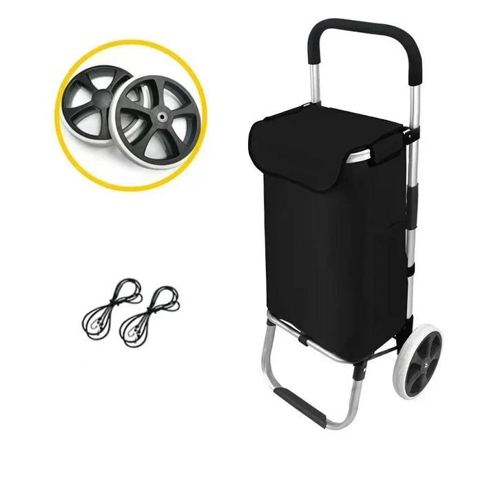 BowLift | Large Capacity & Waterproof Folding Shopping Cart – Movaro