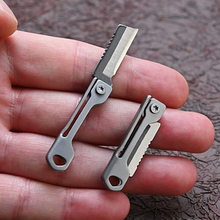 Pocket Size Stainless Steel Foldable Camping Knife | Bowlift