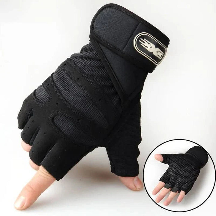 BowLift | Shock-resistant training gloves with wrist support | For weight training, fitness & cycling