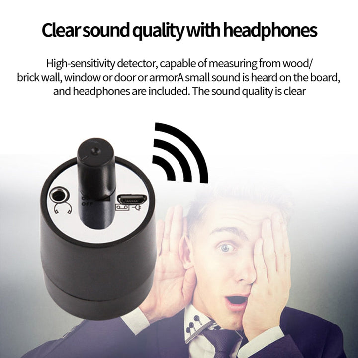 BowLift | Sound Amplifier Microphone Wall Listening Device