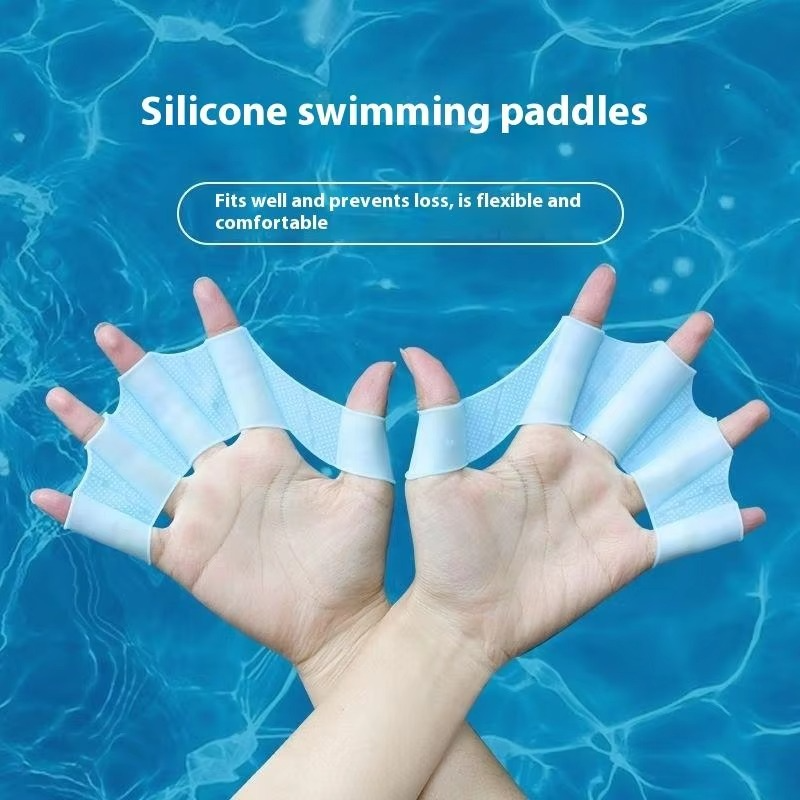 BowLift | Premium Silicone Swim Training Hand Paddles for Adults and Kids
