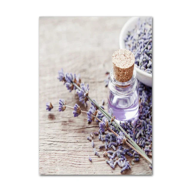 Provence Landscape Purple Lavender Pictures Of Calm Wall Art Fine Art Canvas Prints Gallery Wall Pictures For Living Room Art Decor | Bowlift