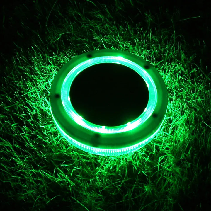 BowLift | AquaGlow Solar Pool Light | Floating & Waterproof | Blue LED | 11.6×2.5 cm