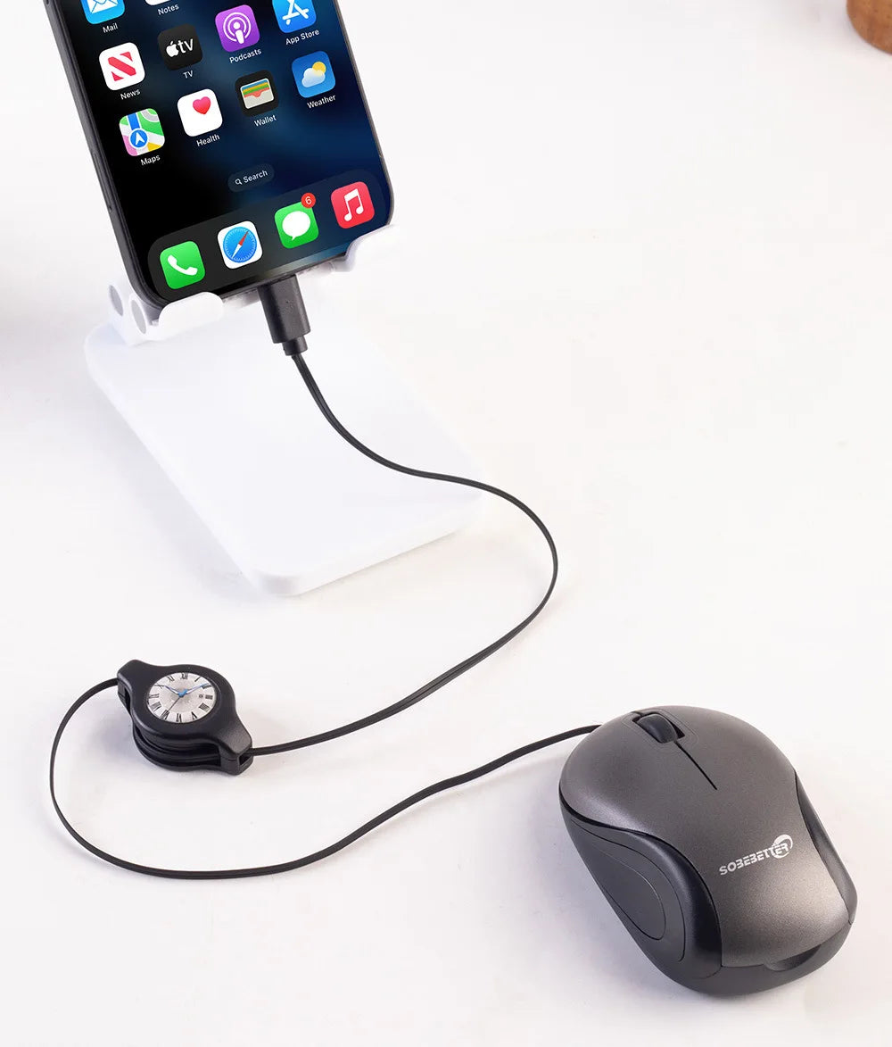 BowLift | Portable USB Type C Retractable Mouse
