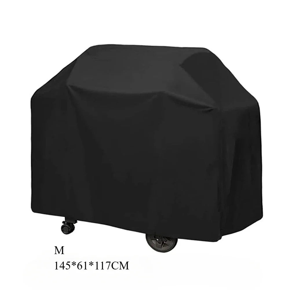 BowLift | GrillGuard Pro Cover | Waterproof & UV-resistant | Windproof with drawstring | For gas grill, BBQ & garden furniture