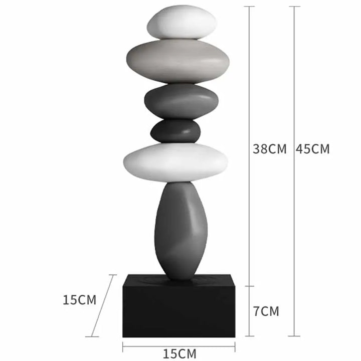 BowLift | Zen Stone Stack Aesthetic Home Decor