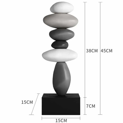 BowLift | Zen Stone Stack Aesthetic Home Decor