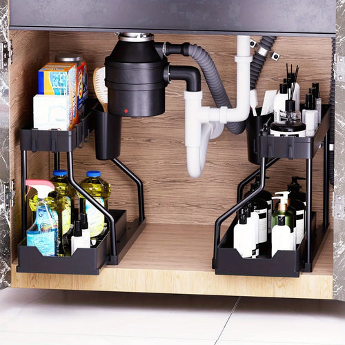 BowLift | Multilayer Pull-Out Seasoning & Storage Rack – Liora