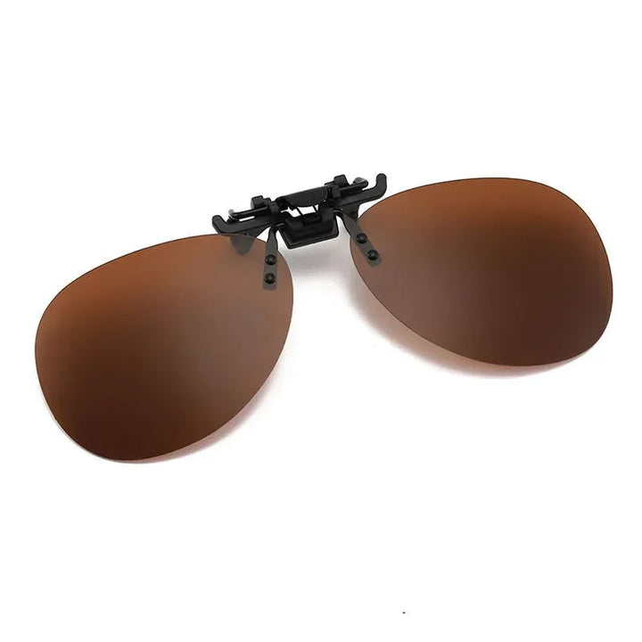 Polarized Clip-On Sunglasses Vintage | Bowlift
