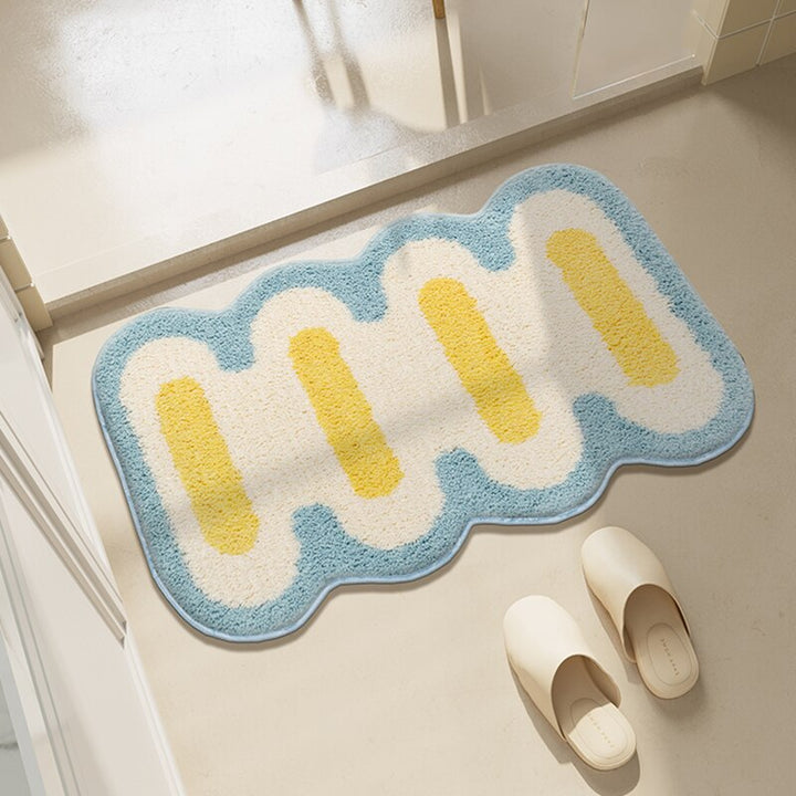 Geometric Tufting Bath Mat | Bowlift