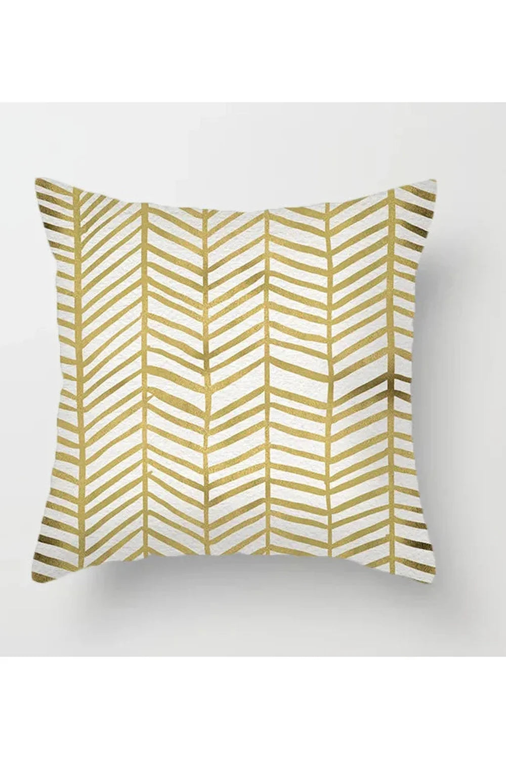 Yellow Leaf Polyester Pillowcase | Bowlift