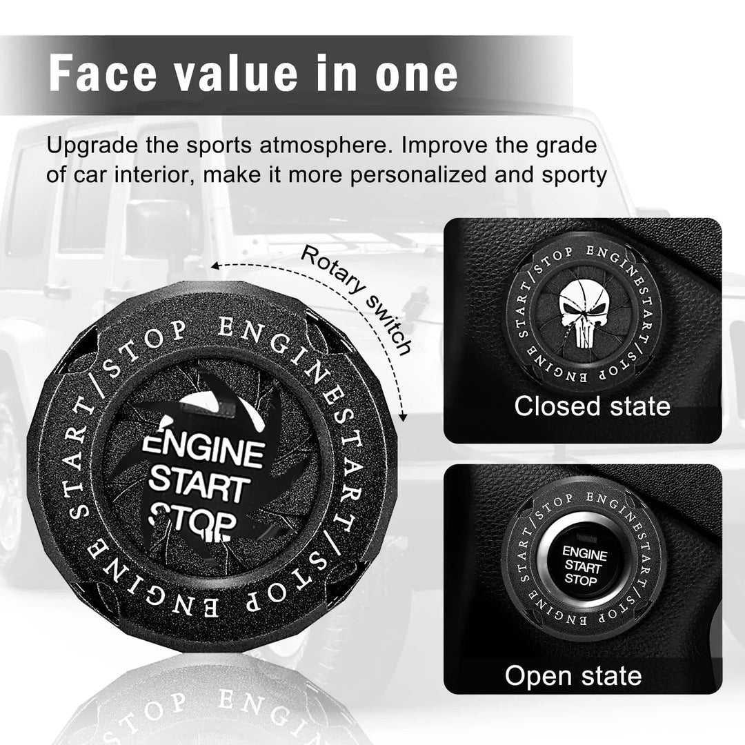 BowLift | PRedective and Stylish Start Button Cover for Car and Motorcycle