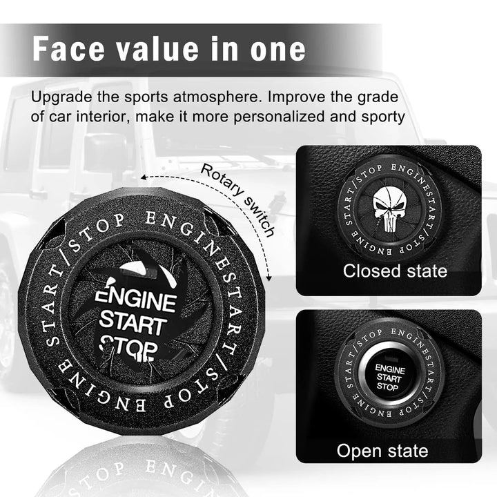 BowLift | PRedective and Stylish Start Button Cover for Car and Motorcycle