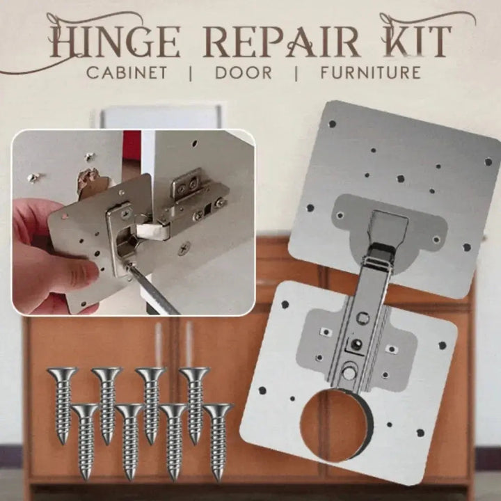 BowLift | Hinge Repair Plate Set [INCLUSIVE screws]