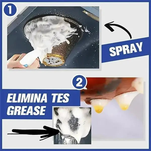 BowLift | Foam cleaner for kitchen surfaces — Grease remover without rinsing