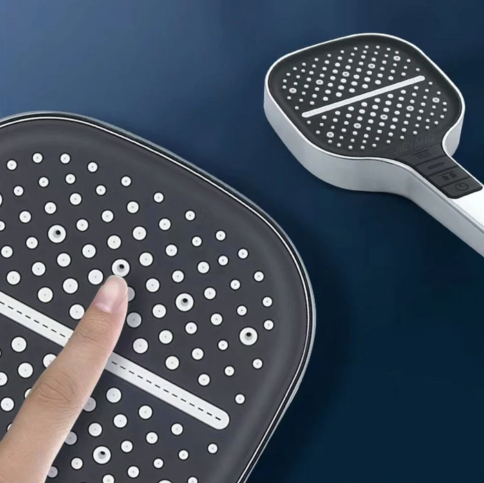 BowLift | AQUAGLOW – LED Showerhead with Spa Effect & 3 Spray Functions