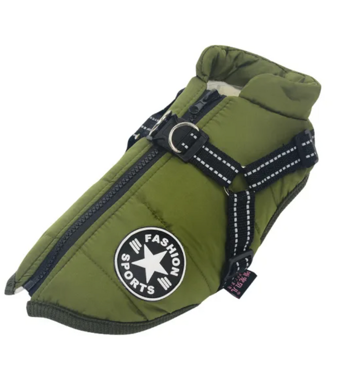 BowLift | Waterproof Dog Coat with Belly Straps – Emmaly