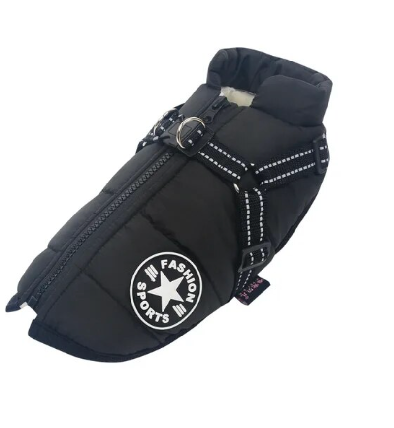 BowLift | Waterproof Dog Coat with Belly Straps – Emmaly