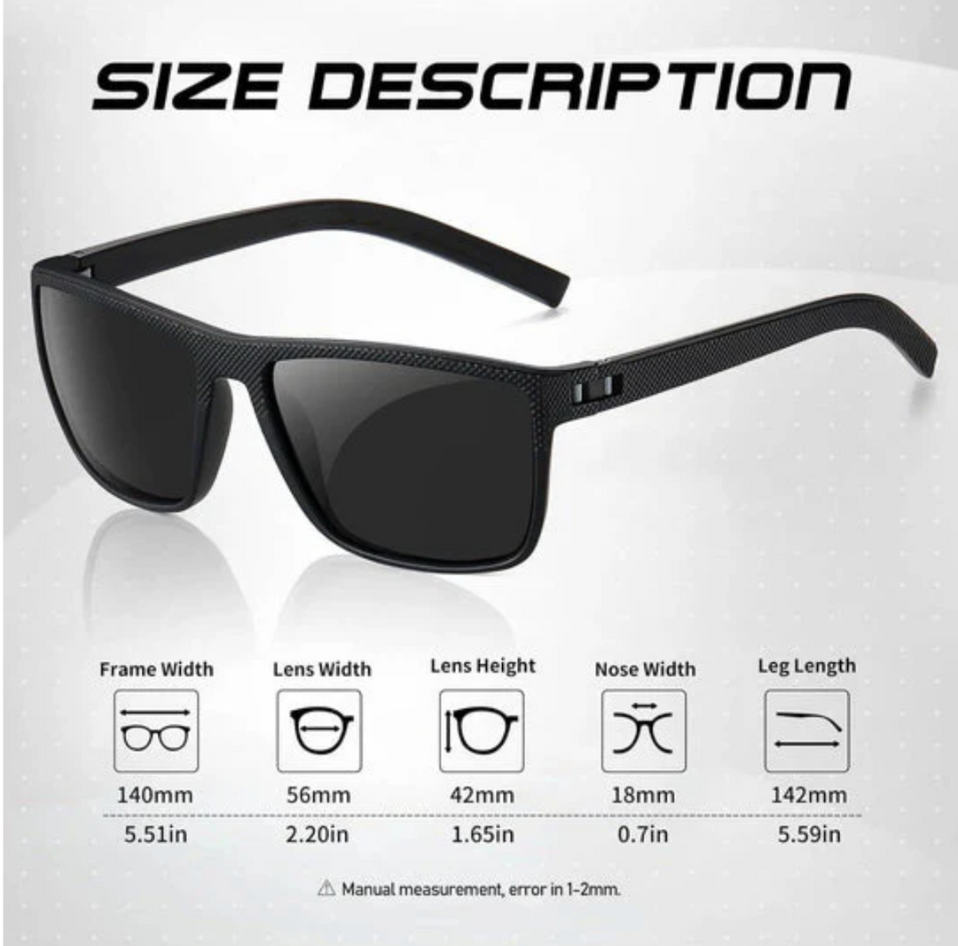 ZichtZeker 3-piece Set Polaroid Sunglasses – UV400 Protection & Comfort | Bowlift