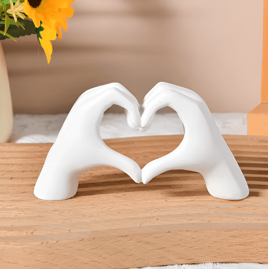 BowLift | LoveSculpt Handcrafted Wooden Heart Decoration – Symbol of Love & Connection for Home Decor