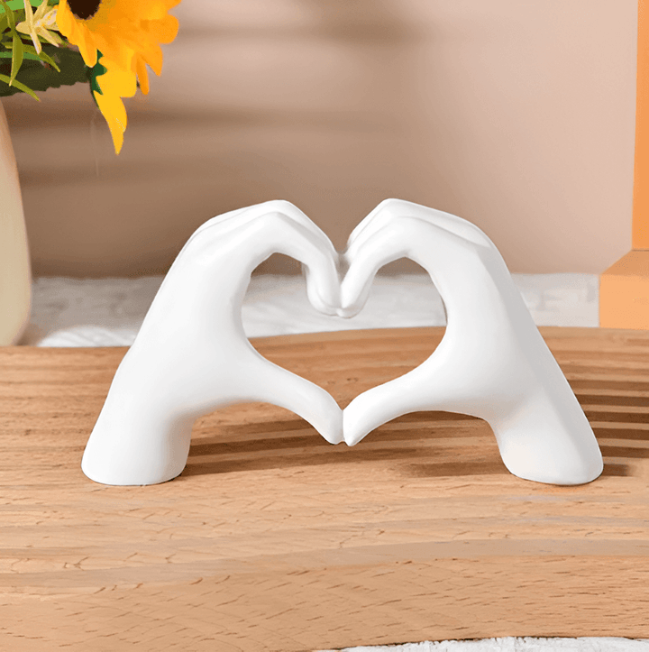 BowLift | LoveSculpt Handcrafted Wooden Heart Decoration – Symbol of Love & Connection for Home Decor