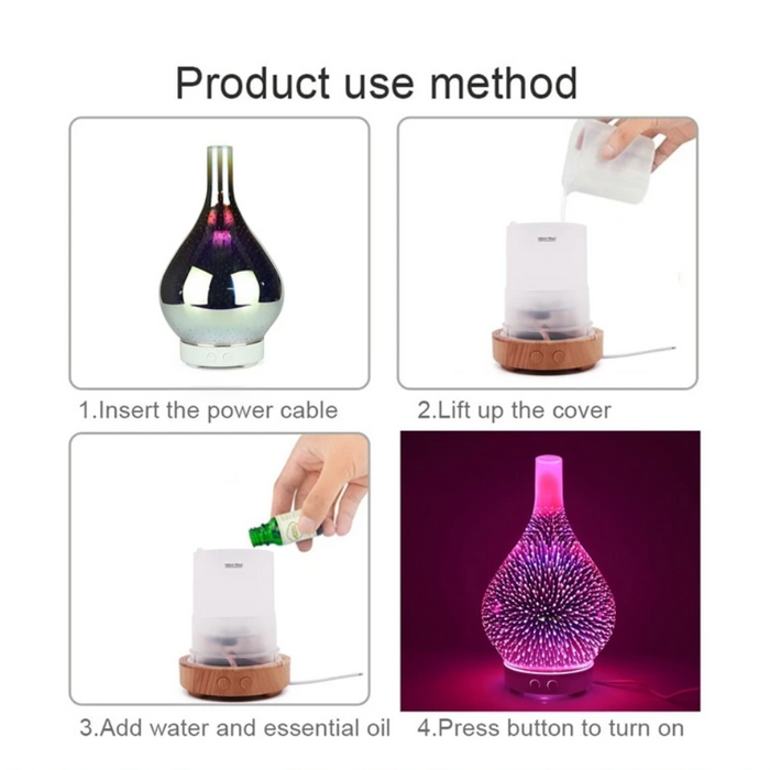 BowLift | CosmicBreeze Aroma Diffuser – Magical Colors and Refreshing Scents for Relaxation