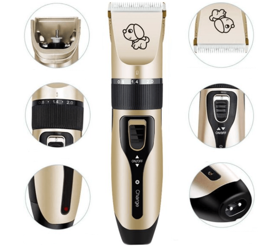 BowLift | Professional dog trimmer with brush for all coat types