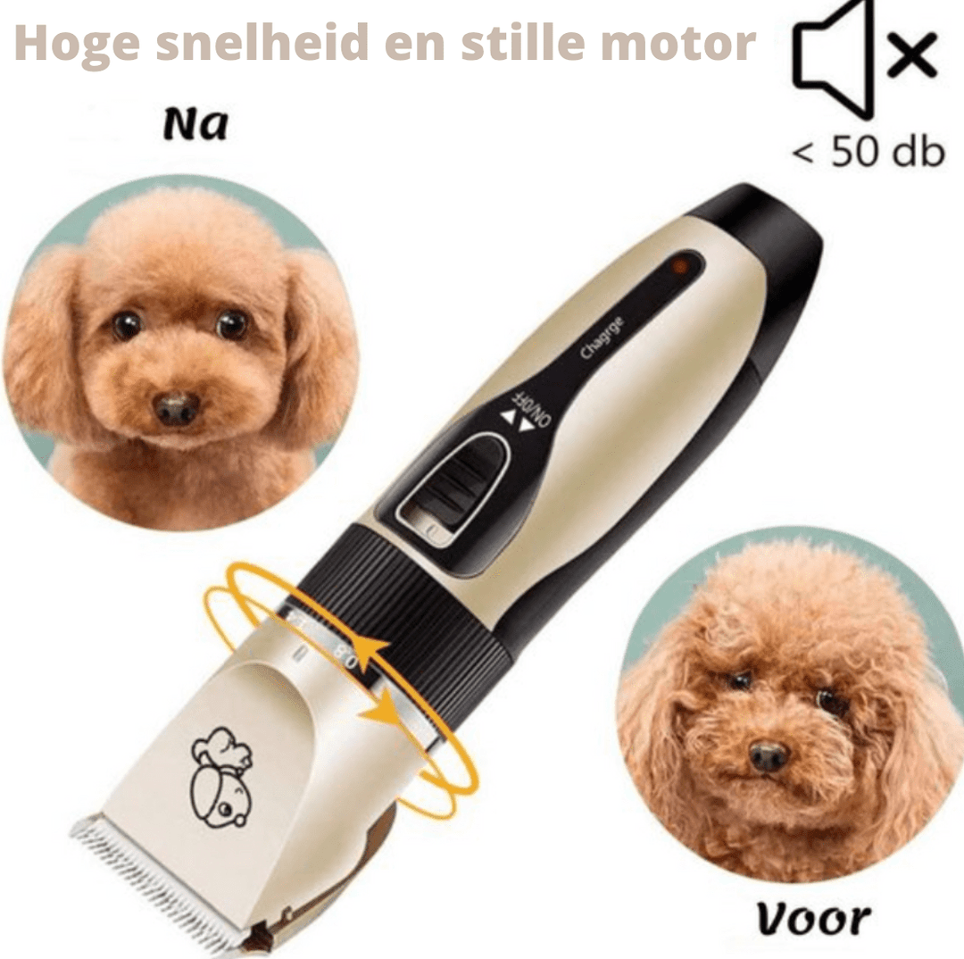 BowLift | Professional Dog Clipper with Brush & 5 Speeds