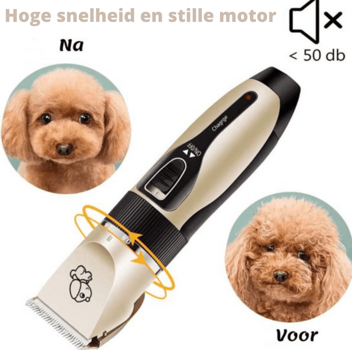 BowLift | Professional Dog Clipper with Brush & 5 Speeds