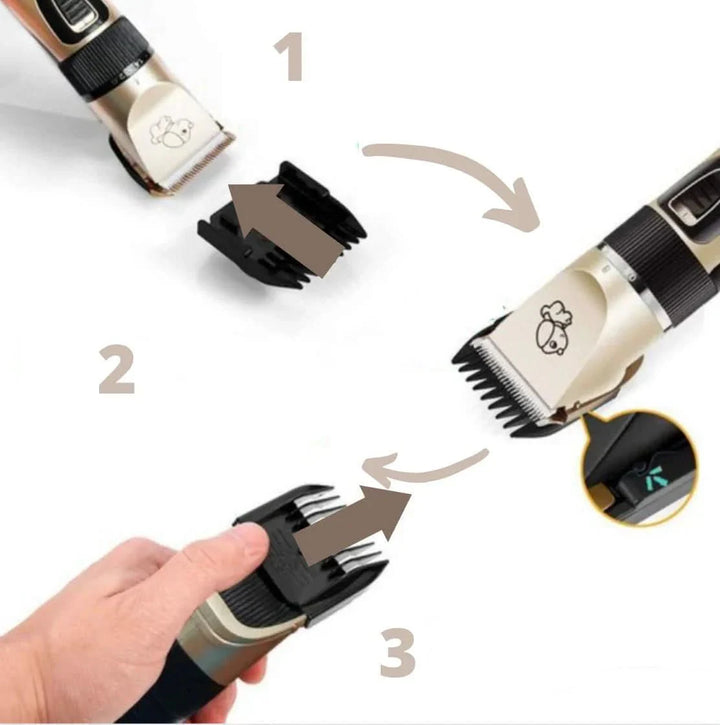 BowLift | Professional dog trimmer with brush for all coat types