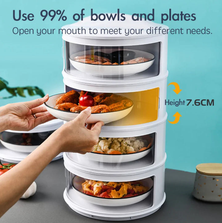 BowLift | Stackable Multi-functional Storage Container for Food – Space-saving and Practical Food Storage System