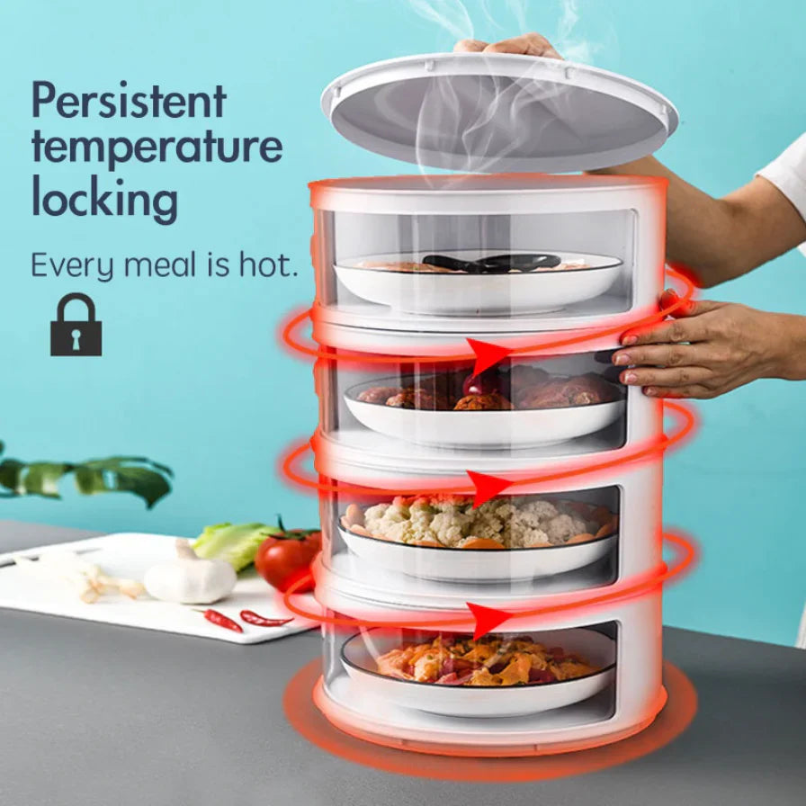 BowLift | Stackable Multi-functional Storage Container for Food – Space-saving and Practical Food Storage System