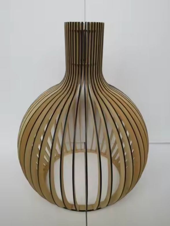 BowLift | Natura Orb Bamboo Pendant Lamp – Handmade Hanging Lamp