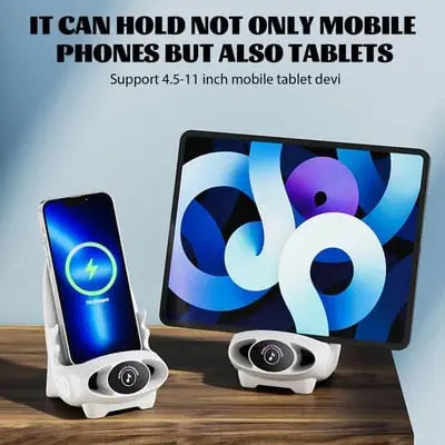 BowLift | Fast charging holder in chair design – Wireless with heat dissipation