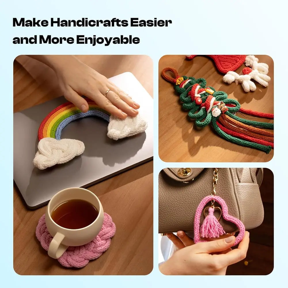 BowLift | Cord Machine for Crafting – Quick, Perfect Cords by Crank