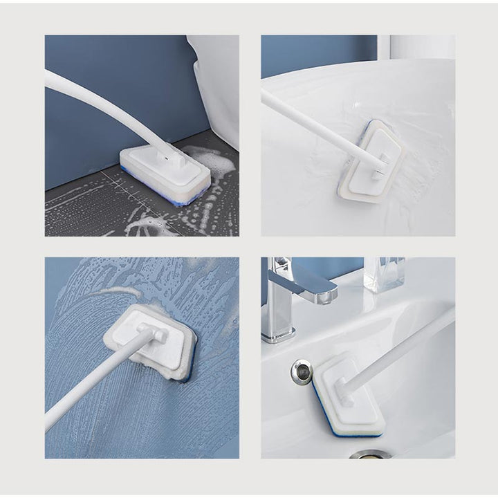 CleanEase Brush – Efficient Bathroom Wall Cleaning Bowlift