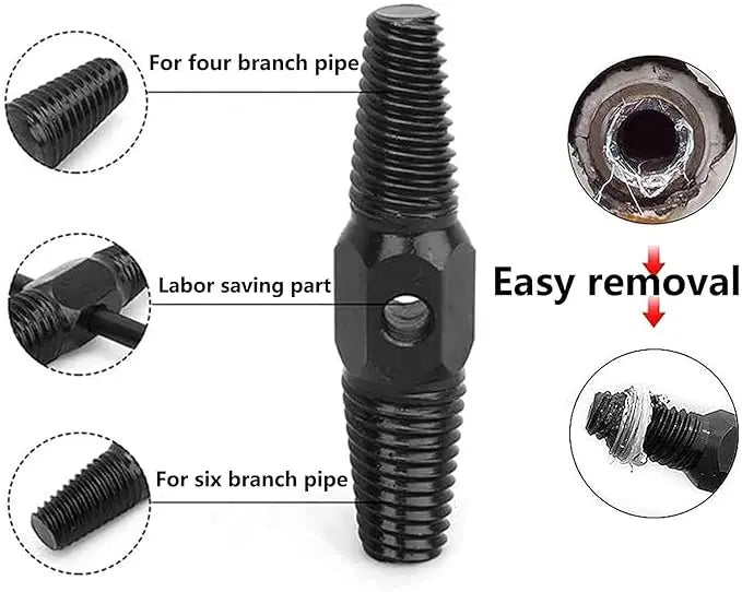 BowLift | Screw extractor made of steel – Removes damaged screws