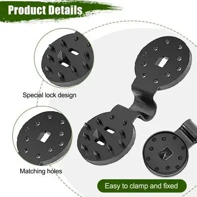 BowLift | Heavy-duty sunshade clamps for stable net attachment
