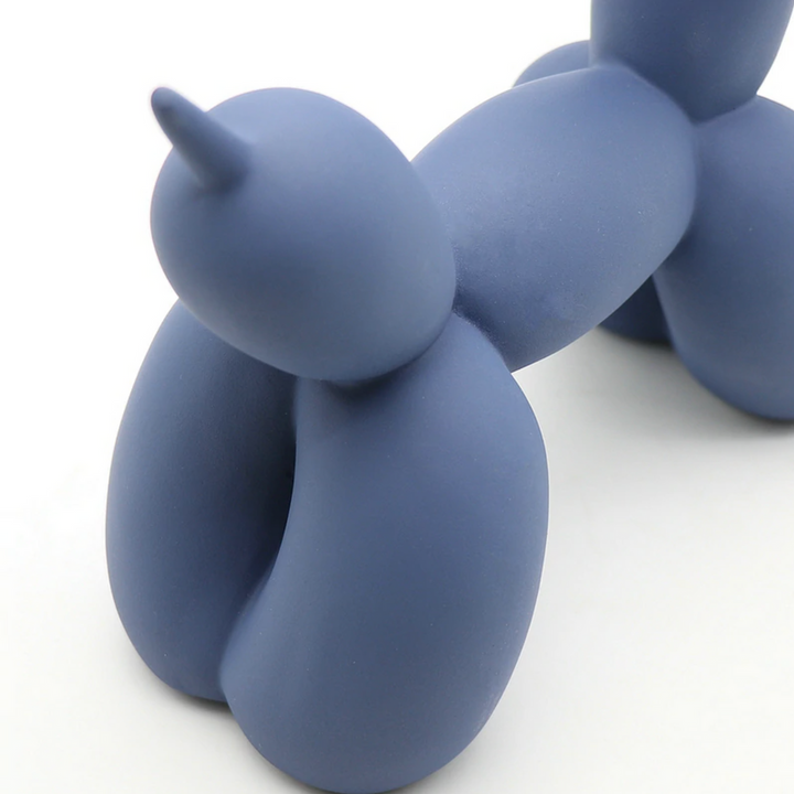 BowLift | BalloonDog Lively Dog Sculpture | Pop-Art Decoration | Modern Home Decor | Handmade Statue