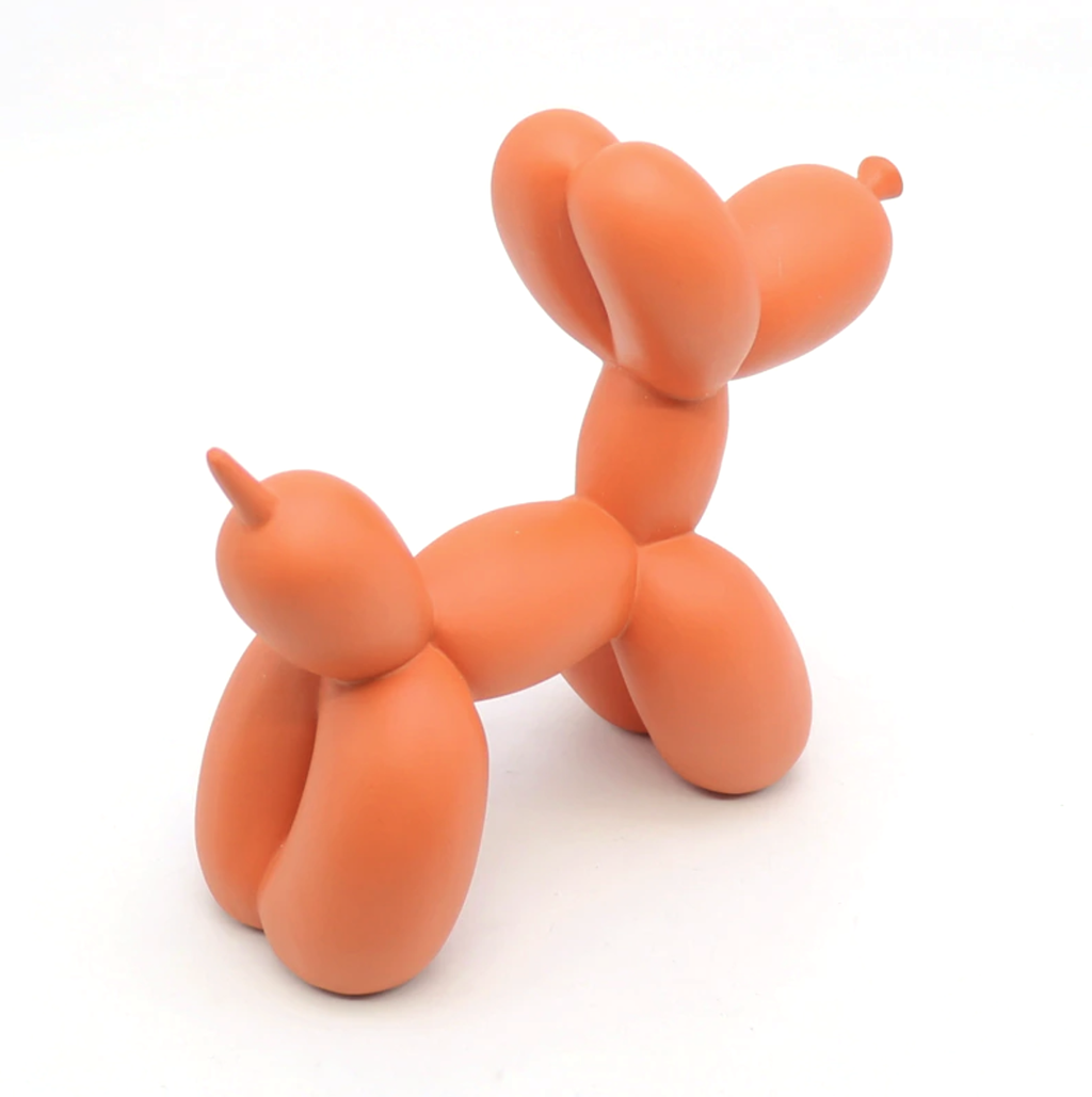 BowLift | BalloonDog Lively Dog Sculpture | Pop-Art Decoration | Modern Home Decor | Handmade Statue