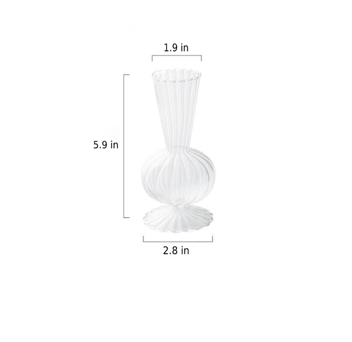 BowLift | Petal-Textured-Glass Accents & Vases