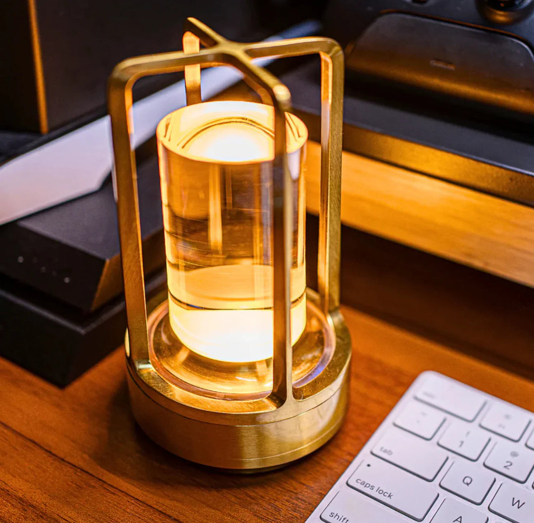 Crystal Table Lamp Bowlift
