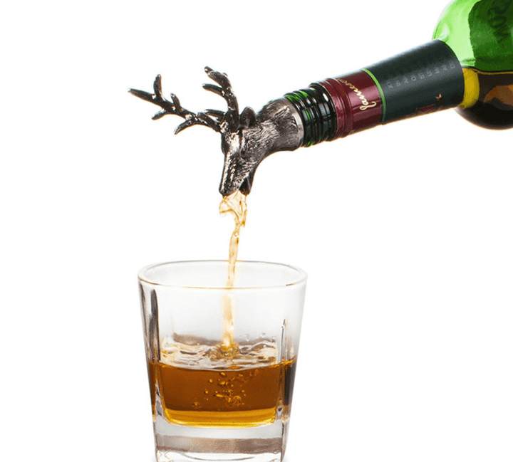BowLift | Deer Head Wine Pourer