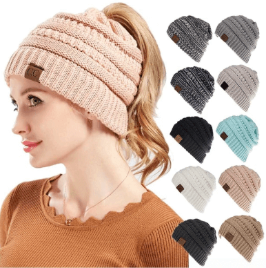 BowLift | Ponytail Beanie Hat for Women