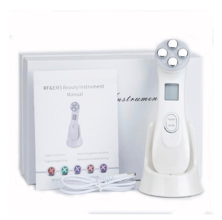 BowLift | 5 in 1 RF & EMS LED Photon Mesotherapy Electroporation Face Beauty Device