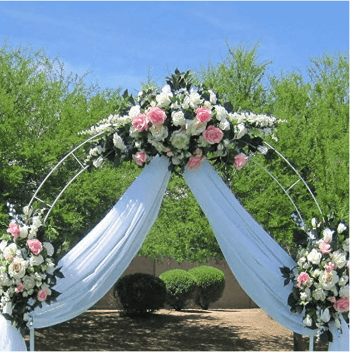 BowLift | Wedding Decoration Party Props White Metal Wedding Arch