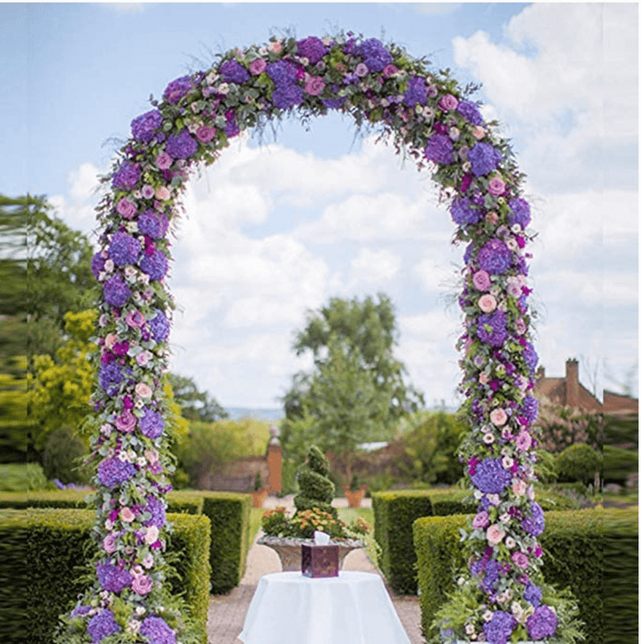 BowLift | Wedding Decoration Party Props White Metal Wedding Arch