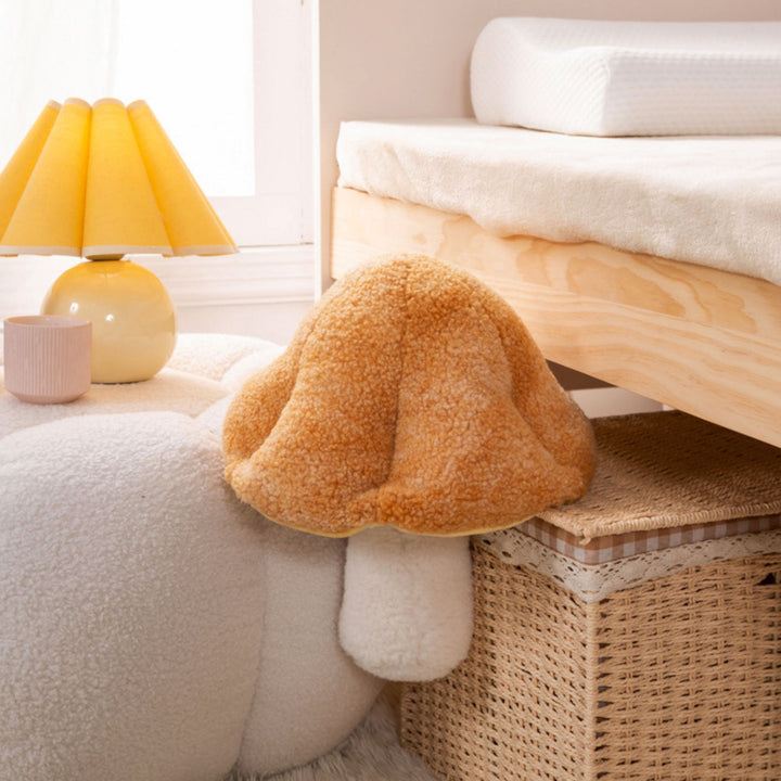 Fluffy Mushroom Cushion | Bowlift